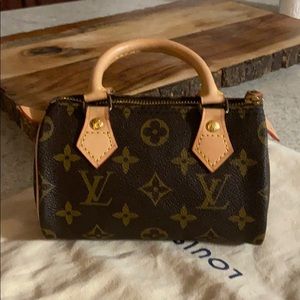 Vintage Louis Vuitton mini speedy ReplacedVachetta